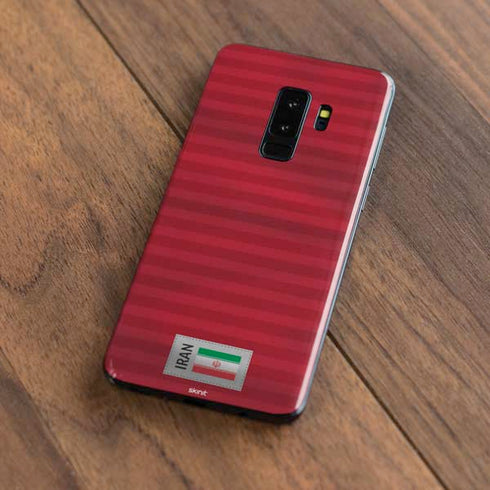 Iran Soccer Flag Galaxy S9 Plus Skin